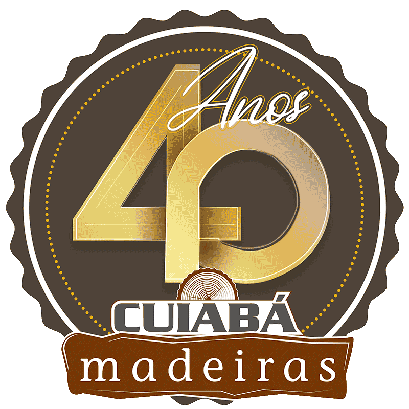 Selo 40 anos Cuiabá Madeiras